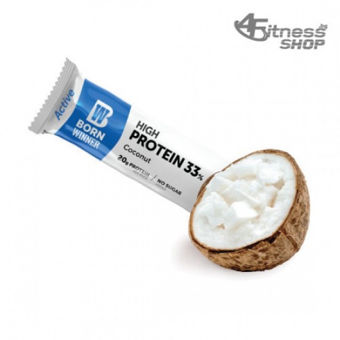 Born Winner High Protein 33% Coconut 60 гр